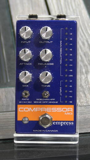 Empress Effects Compressor MkII Pedal - Silver